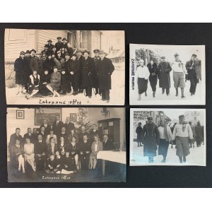ZAKOPANE - Set of 4 photographs. [1928]