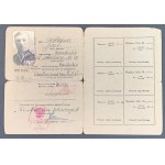[P.K.P.] ZAŚWIADCZENIE do biletów miesięcznych pracowniczych. Rembertów [1949]