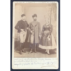 Carton photograph. Group [ca. 1900].