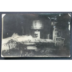 Ks. Ignacy Radzikowski na łożu śmierci. TARCZYN [1937]