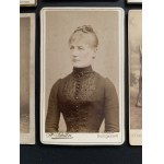 [ZAGRANICA] Fotografia kartonikowa. Zestaw 8 szt. [Przełom XIX/XX w]