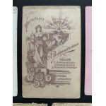 [GREAT] Cardboard photography. Set of 7 pcs. [Turn of 19th/20th century]