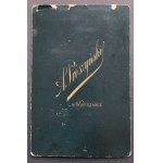 Fotografia kartonikowa. Para. Warszawa [1896]