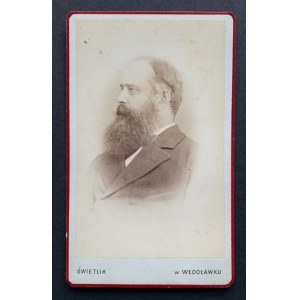 Fotografia kartonikowa. Mężczyzna. Włocławek [ca 1875]