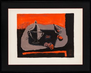 Henryk Hayden (1883 - 1970), Martwa natura czarna, 1968