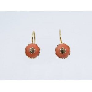 Earrings with beads