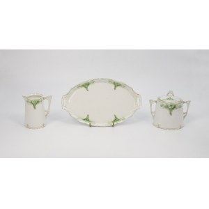 Porcelain set with Art Nouveau decoration