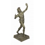 A pair of sculptures: Pan and Faun