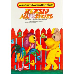 navrhla Hanna BODNAR (1929-2001), Učiteľ Reksio, 1977