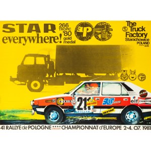 proj. Marek MOSIŃSKI (1936 - 1998), Star everywhere!, 1981