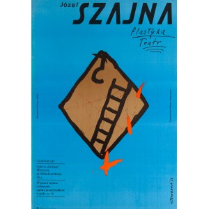 proj. Henryk TOMASZEWSKI (1914-2005), Józef Szajna. Art, theater, Zachęta, 1986