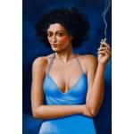 Rafał Olbiński (ur. 1943, Kielce), Gone with the smoke, 2012