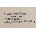 Żaneta Chłostowska (ur. 1983, Zielona Góra), Przestrzeń, 2024