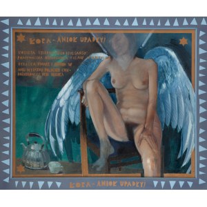 Jan Wołek (b. 1954, Warsaw), Torah - Fallen Angel.