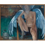 Jan Wołek (b. 1954, Warsaw), Torah - Fallen Angel.