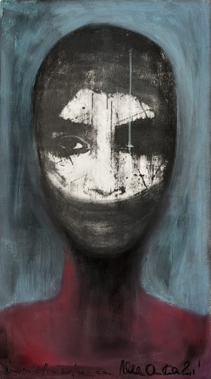 Natalia A. Kalisz, Autoportret w swetrze