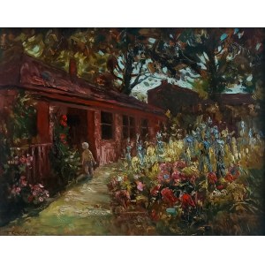 Zygmunt Kwiryński, Garden in front of the house