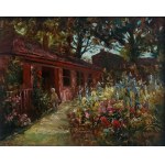 Zygmunt Kwiryński, Ogród przed domem