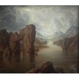Andrew Stall, Romantic Landscape with Water