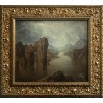 Andrew Stall, Romantic Landscape with Water