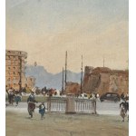 F. Del Basso, View of Naples - F. Del Basso