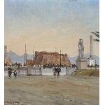 F. Del Basso, View of Naples - F. Del Basso