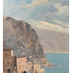 L. SAVARESE, Neapolitanische Meereslandschaft - L. Savarese