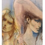 SCUOLA ITALIANA, Two women