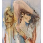 SCUOLA ITALIANA, Two women