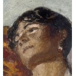 Domenico Morelli, Bildnis einer Frau - Domenico Morelli (1823-1901)