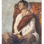 Domenico Morelli, Bildnis einer Frau - Domenico Morelli (1823-1901)