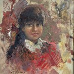 Giovanni Prassi, Portrait of a young woman - Giovanni Prassi
