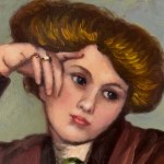 UNIDENTIFIED SIGNATURE, Portrait of a Seated Woman