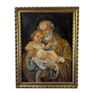 UNIDENTIFIED SIGNATURE, Saint Joseph with the Child