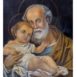 UNIDENTIFIED SIGNATURE, Saint Joseph with the Child