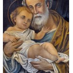 UNIDENTIFIED SIGNATURE, Saint Joseph with the Child