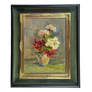 BRESCIANI, Vase with Flowers - Bresciani