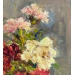 BRESCIANI, Vase with Flowers - Bresciani