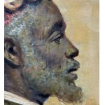 UNIDENTIFIED SIGNATURE, Portrait of an Oriental Man