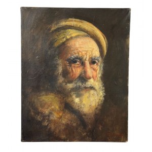 UNIDENTIFIED SIGNATURE, Portrait of an elderly man with a beard