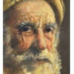 UNIDENTIFIED SIGNATURE, Portrait of an elderly man with a beard