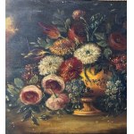 ANONIMO, Vase with Flowers in the manner of Pieter Bruegel