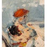 Gennaro Villani, Peasant Girl and Cows - Gennaro Villani (Napoli, 1885 - 1948)