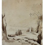 Giacinto Gigante, Convent on the Bay - Giacinto Gigante (1806-1876)