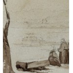 Giacinto Gigante, Convent on the Bay - Giacinto Gigante (1806-1876)