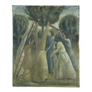 ANONIMO, Woman in the fields