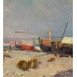 Gaetano Esposito, Neapolitan seascape - Gaetano Esposito