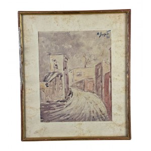 UNIDENTIFIED SIGNATURE, Narrow street