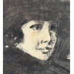 PIETRO SCOPPETTA, Portrait of an elegant woman - Pietro Scoppetta