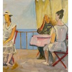 ANONIMO, Characters on a terrace